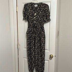 Vintage 1990 ‘s E.D. Michaels. Jumpsuit, size 7-8